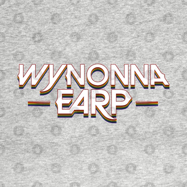 Wynonna Earp Pride Colors - White by VikingElf